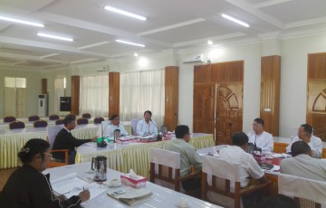 မွန်ပြည်နယ်လွှတ်တော်ရေးရာကော်မတီများ ညှိနှိုင်းအစည်းအဝေး