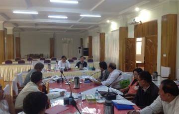 မွန်ပြည်နယ်လွှတ်တော်ပြည်သူ့ဖိုရမ်လုပ်ငန်းအဖွဲ့မှ ကျင်းပပြီးစီးခဲ့သော ဖိုရမ်များ၏ ဆွေးနွေးချက်များကို ပြည်နယ်လွှတ်တော်သို့ တင်ပြခြင်း