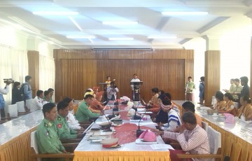 ပထမအကြိမ်မွန်ပြည်နယ်လွှတ်တော်မှ ဒုတိယအကြိမ်မွန်ပြည်နယ်လွှတ်တော်သို့ လွှတ်တော်လုပ်ငန်း လွှဲပြောင်းပေးအပ် ပြီးစီးခြင်း