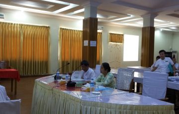 မြန်မာနိုင်ငံနှင့်ဥပရောပသမဂ္ဂတို့ FLEGT VPA လုပ်ငန်းစဉ် ဆောင်ရွက်နေမှုနှင့်ပတ်သက်၍  ရှင်းလင်းဆွေးနွေးခြင်း