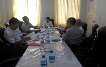 မွန်ပြည်နယ်လွှတ်တော်တိုင်ကြားစာနှင့်အသနားခံစာ၊ တင်ပြစာများနှင့်အထွေထွေကိစ္စရပ်များ လေ့လာသုံးသပ်ရေးကော်မတီအစည်းအဝေးကျင်းပပြုလုပ်ခြင်း