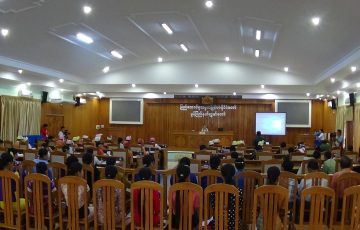 ဒုတိယအကြိမ်မွန်ပြည်နယ်လွှတ်တော် ဆဋ္ဌမပုံမှန်အစည်းအဝေး (သတ္တမနေ့) ကျင်းပခြင်း