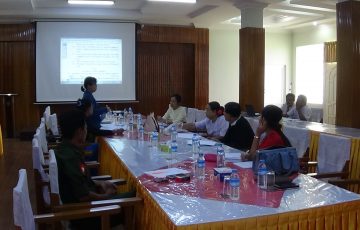 မွန်ပြည်နယ်လွှတ်တော်ဥပဒေပြုရေးဆိုင်ရာကော်မတီအစည်းအဝေးကျင်းပပြုလုပ်ခြင်း