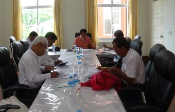 မွန်ပြည်နယ်လွှတ်တော် သဘာဝပတ်ဝန်းကျင်ထိန်းသိမ်းကာကွယ်စောင့်ကြည့်ရေးကော်မတီ အစည်းအဝေးကျင်းပပြုလုပ်ခြင်း