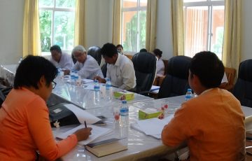 မွန်ပြည်နယ်လွှတ်တော် သဘာဝပတ်ဝန်းကျင်ထိန်းသိမ်းကာကွယ်စောင့်ကြည့်ရေးကော်မတီ အစည်းအဝေးကျင်းပပြုလုပ်ခြင်း