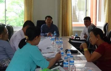 မွန်ပြည်နယ်လွှတ်တော်ဘဏ္ဍာရေး၊ စီမံကိန်းနှင့်စီးပွားရေးဆိုင်ရာကိစ္စရပ်များ လေ့လာသုံးသပ်ရေးကော်မတီ အစည်းအဝေးကျင်းပပြုလုပ်ခြင်း