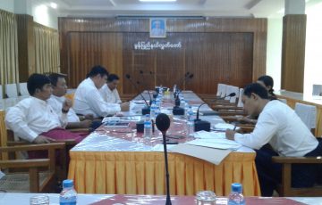 မွန်ပြည်နယ်အစိုးရအဖွဲ့၏ အာမခံချက်များ၊ ကတိများနှင့် တာဝန်ခံချက်များ စိစစ်ရေးကော်မတီမှ အစည်းအဝေးကျင်းပပြုလုပ်ခြင်း