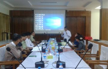 မွန်ပြည်နယ်လွှတ်တော်ဥပဒေပြုရေးဆိုင်ရာကော်မတီအစည်းအဝေးကျင်းပပြုလုပ်ခြင်း