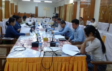 ဒုတိယအကြိမ်မွန်ပြည်နယ်လွှတ်တော် သတ္တမပုံမှန်အစည်းအဝေးအောင်မြင်စွာကျင်းပနိုင်ရေး အကြိုလုပ်ငန်းညှိနှိုင်းအစည်းအဝေးကျင်းပပြုလုပ်ခြင်း