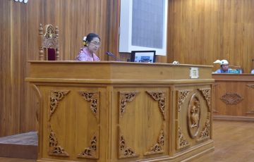 ဒုတိယအကြိမ် မွန်ပြည်နယ်လွှတ်တော်သတ္တမပုံမှန်အစည်းအဝေး (စတုတ္ထနေ့)ကျင်းပခြင်း