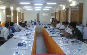 မွန်ပြည်နယ်လွှတ်တော် လုုပ်ငန်းညှိနှိုင်းအစည်းအဝေးကျင်းပပြုလုပ်ခြင်း