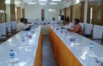 မွန်ပြည်နယ်လွှတ်တော်တိုင်ကြားစာနှင့်အသနားခံစာ၊ တင်ပြစာများနှင့်အထွေထွေကိစ္စရပ်များ လေ့လာသုံးသပ်ရေးကော်မတီအစည်းအဝေးကျင်းပပြုလုပ်ခြင်း