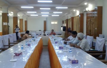 မွန်ပြည်နယ်လွှတ်တော် သဘာဝပတ်ဝန်းကျင်ထိန်းသိမ်းကာကွယ်စောင့်ကြည့်ရေးကော်မတီ အစည်းအဝေးကျင်းပပြုလုပ်ခြင်း