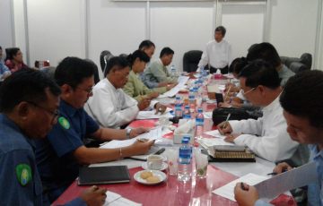 ဒုတိယအကြိမ်မွန်ပြည်နယ်လွှတ်တော်အဋ္ဌမပုံမှန်အစည်းအဝေးအောင်မြင်စွာကျင်းပရေး အကြိုလုပ်ငန်းညှိနှိုင်းအစည်းအဝေးကျင်းပခြင်း