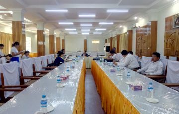 မွန်ပြည်နယ်အစိုးရအဖွဲ့၏ အာမခံချက်များ၊ ကတိများနှင့် တာဝန်ခံချက်များ စိစစ်ရေးကော်မတီမှ အစည်းအဝေးကျင်းပပြုလုပ်ခြင်း