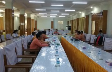 မွန်ပြည်နယ်လွှတ်တော်တိုင်ကြားစာနှင့်အသနားခံစာ၊ တင်ပြစာများနှင့်အထွေထွေကိစ္စရပ်များ လေ့လာသုံးသပ်ရေးကော်မတီအစည်းအဝေးကျင်းပပြုလုပ်ခြင်း