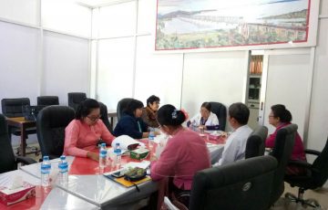 မွန်ပြည်နယ်လွှတ်တော်နှင့် UN- Women တို့တွေ့ဆုံဆွေးနွေးခြင်း