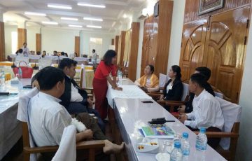 မွန်ပြည်နယ်လွှတ်တော်ကိုယ်စားလှယ်များ အထောက်အကူပြုဆိုင်ရာ အထွေထွေဆွေးနွေးပွဲ ကျင်းပပြုလုပ်ခြင်း