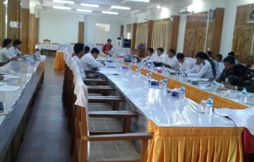 မွန်ပြည်နယ်လွှတ်တော် လုုပ်ငန်းညှိနှိုင်းအစည်းအဝေးကျင်းပပြုလုပ်ခြင်း