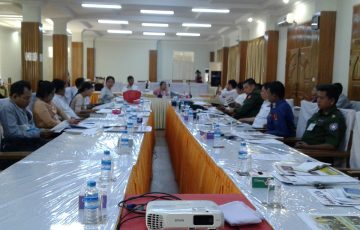 မွန်ပြည်နယ်လွှတ်တော် လုုပ်ငန်းညှိနှိုင်းအစည်းအဝေးကျင်းပပြုလုပ်ခြင်း