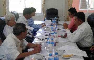 သဘာဝပတ်ဝန်းကျင်ထိန်းသိမ်းကာကွယ်စောင့်ကြည့်ရေးကော်မတီအစည်းအဝေး ကျင်းပပြုလုပ်ခြင်း