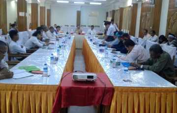 မွန်ပြည်နယ်လွှတ်တော် တိုင်းရင်းသားလူမျိုးများအရေးဆိုင်ရာကော်မတီအစည်းအဝေး ကျင်းပပြုလုပ်ခြင်း