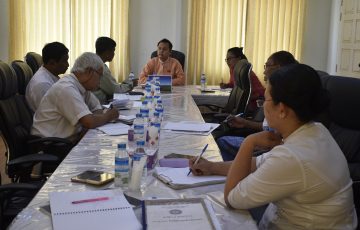 မွန်ပြည်နယ်သဘာဝပတ်ဝန်းကျင်ထိန်းသိမ်းကာကွယ်စောင့်ကြည့်ရေးကော်မတီ အစည်းအဝေးကျင်းပြုလုပ်ခြင်း