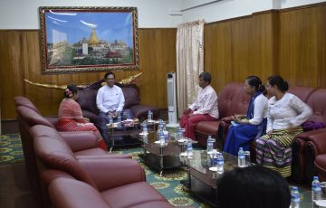 ပြည်ထောင်စုလွှတ်တော် ဒုတိယနာယက၊ အမျိုးသားလွှတ်တော် ဒုတိယဥက္ကဋ္ဌဦးအေးသာအောင်နှင့် မွန်ပြည်နယ်လွှတ်တော် တွေ့ဆုံဆွေးနွေးခြင်း