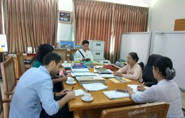 မွန်ပြည်နယ်လွှတ်တော်နှင့် The Asia Foundation တွေ့ဆုံဆွေးနွေးခြင်း