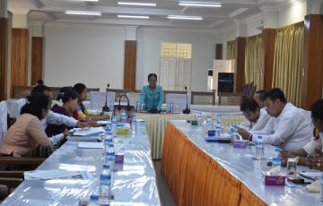 မွန်ပြည်နယ်လွှတ်တော် လုုပ်ငန်းညှိနှိုင်းအစည်းအဝေးကျင်းပပြုလုပ်ခြင်း