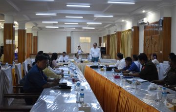 မွန်ပြည်နယ်လွှတ်တော် လုုပ်ငန်းညှိနှိုင်းအစည်းအဝေးကျင်းပပြုလုပ်ခြင်း