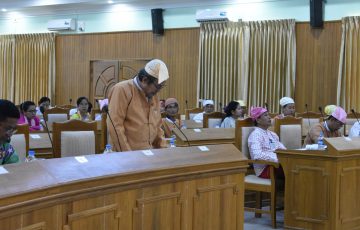 ပြည်ထောင်စုသမ္မတမြန်မာနိုင်ငံတော်ဒုတိယအကြိမ်မွန်ပြည်နယ် လွှတ်တော် ဒသမပုံမှန်အစည်းအဝေး(တတိယနေ့)အစည်းအဝေးမှတ်တမ်း (၂၀၁၈ခုနှစ်၊ ဇွန်လ  ၄  ရက်)