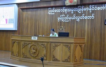 ပြည်ထောင်စုသမ္မတမြန်မာနိုင်ငံတော် ဒုတိယအကြိမ်မွန်ပြည်နယ်လွှတ်တော် ဒသမပုံမှန်အစည်းအဝေး(ဆဋ္ဌမနေ့) အစည်းအဝေးမှတ်တမ်း (၂၀၁၈ခုနှစ်၊ ဇွန်လ  ၇  ရက်)