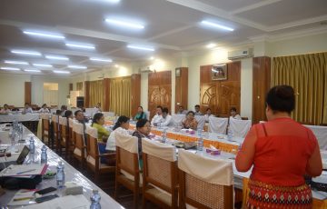 ကျား/မအခြေပြုအကြမ်းဖက်ခြင်း ကောင်းဆဲလင်း အလုပ်ရုံဆွေးနွေးပွဲကျင်းပပြုလုပ်ခြင်း