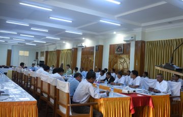 မွန်ပြည်နယ်လွှတ်တော်တွင် ရေးမြို့နယ်မီးလင်းရေးကိစ္စနှင့်ပတ်သက်၍ ဆွေးနွေးပွဲကျင်းပပြုလုပ်ခြင်း