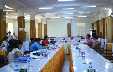 မွန်ပြည်နယ်လွှတ်တော်အမျိုးသမီးနှင့်ကလေးသူငယ်အခွင့်အရေးဆိုင်ရာကော်မတီ အစည်းအဝေးကျင်းပပြုလုပ်ခြင်း