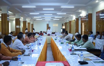 မွန်ပြည်နယ်လွှတ်တော်တိုင်ကြားစာနှင့်အသနားခံစာ၊ တင်ပြစာနှင့်အထွေထွေကိစ္စရပ်များ လေ့လာသုံးသပ်ရေး ကော်မတီအစည်းအဝေးကျင်းပပြုလုပ်ခြင်း