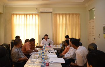 မွန်ပြည်နယ်လွှတ်တော်တိုင်ကြားစာနှင့်အသနားခံစာ၊ တင်ပြစာနှင့်အထွေထွေကိစ္စရပ်များ လေ့လာသုံးသပ်ရေး ကော်မတီအစည်းအဝေးကျင်းပပြုလုပ်ခြင်း