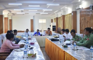 မွန်ပြည်နယ်၏ ၂၀၁၈-၂၀၁၉ ခု ဘဏ္ဍာရေးနှစ်၊ မူလခန့်မှန်းခြေ၊ ဖြည့်စွက်ခွင့်ပြုငွေ (လျာထားချက်)အစည်းအဝေးကျင်းပပြုလုပ်ခြင်း