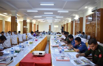 မွန်ပြည်နယ်လွှတ်တော်လုပ်ငန်းညှိနှိုင်းအစည်းအဝေးကျင်းပပြုလုပ်ခြင်း