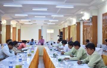 မွန်ပြည်နယ်လွှတ်တော် သဘာဝပတ်ဝန်းကျင် ထိန်းသိမ်းကာကွယ်စောင့်ကြည့်ရေး ကော်မတီအစည်းအဝေးကျင်းပပြုလုပ်ခြင်း