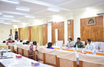 မွန်ပြည်နယ်လွှတ်တော်ပြည်သူ့ငွေစာရင်းစိစစ်ရေး၊ ဘဏ္ဍာရေး၊ စီမံကိန်းနှင့်စီးပွားရေးဆိုင်ရာ ကိစ္စရပ်များလေ့လာသုံးသပ်ရေးကော်မတီအစည်းအဝေးကျင်းပပြုလုပ်ခြင်း