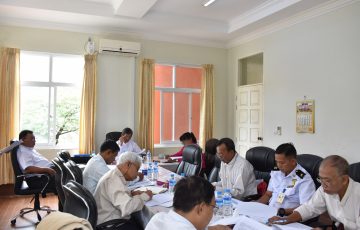 မွန်ပြည်နယ်လွှတ်တော် သဘာဝပတ်ဝန်းကျင်ထိန်းသိမ်းကာကွယ်စောင့်ကြည့်ရေးကော်မတီ အစည်းအဝေးကျင်းပပြုလုပ်ခြင်း