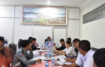 မွန်ပြည်နယ်လွှတ်တော် ဥပဒေပြုရေးဆိုင်ရာကော်မတီအစည်းအဝေးကျင်းပပြုလုပ်ခြင်း