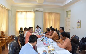 မွန်ပြည်နယ်လွှတ်တော်တိုင်ကြားစာနှင့်အသနားခံစာ၊ တင်ပြစာများနှင့်အထွေထွေကိစ္စရပ်များ လေ့လာသုံးသပ်ရေးကော်မတီအစည်းအဝေးကျင်းပပြုလုပ်ခြင်း