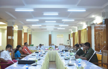 မွန်ပြည်နယ်လွှတ်တော် ပြည်နယ်အစိုးရအဖွဲ့၏ အာမခံချက်များ၊ ကတိများနှင့် တာဝန်ခံချက်များ စိစစ်ရေးကော်မတီအစည်းအဝေးကျင်းပပြုလုပ်ခြင်း