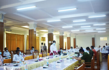 မွန်ပြည်နယ်လွှတ်တော်သို့မဂ္ဂဒူး-မွန်ဒေသရပ်ရွာဖွံ့ဖြိုးရေးအဖွဲ့အစည်းမှလာရောက်တွေ့ဆုံဆွေးနွေးခြင်းအခမ်းအနားကျင်းပပြုလုပ်ခြင်း