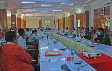 မွန်ပြည်နယ်လွှတ်တော် လုပ်ငန်းညှိနှိုင်းအစည်းအဝေး ကျင်းပပြုလုပ်ခြင်း