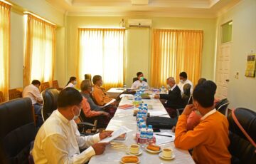 မွန်ပြည်နယ်လွှတ်တော် တိုင်ကြားစာနှင့်အသနားခံစာ၊ တင်ပြစာနှင့်အထွေထွေကိစ္စရပ်များ လေ့လာသုံးသပ်ရေးကော်မတီအစည်းအဝေး ကျင်းပပြုလုပ်ခြင်း