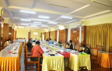 မွန်ပြည်နယ်လွှတ်တော် ဥပဒေပြုရေးဆိုင်ရာကော်မတီအစည်းအဝေး ကျင်းပပြုလုပ်ခြင်း